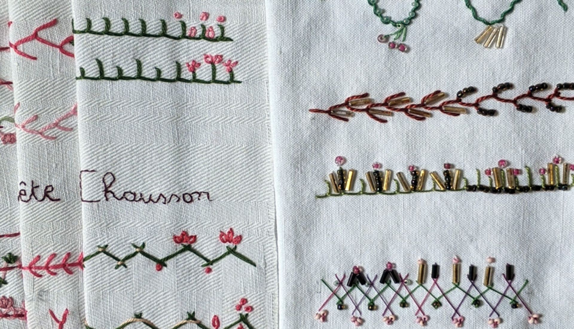 Broderie à la perle : découverte avec une  brodeuse d’art , Haute couture