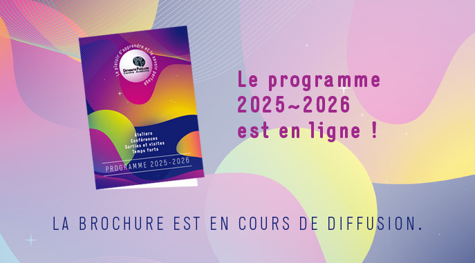 Programme 2025~2026 !