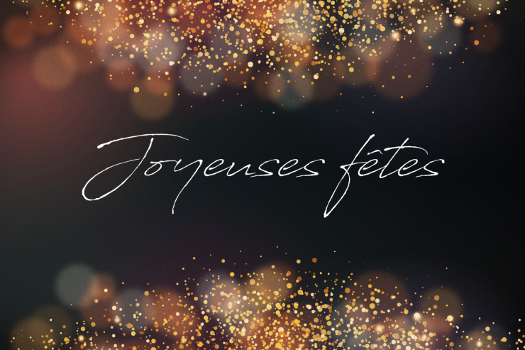 Joyeuses fêtes