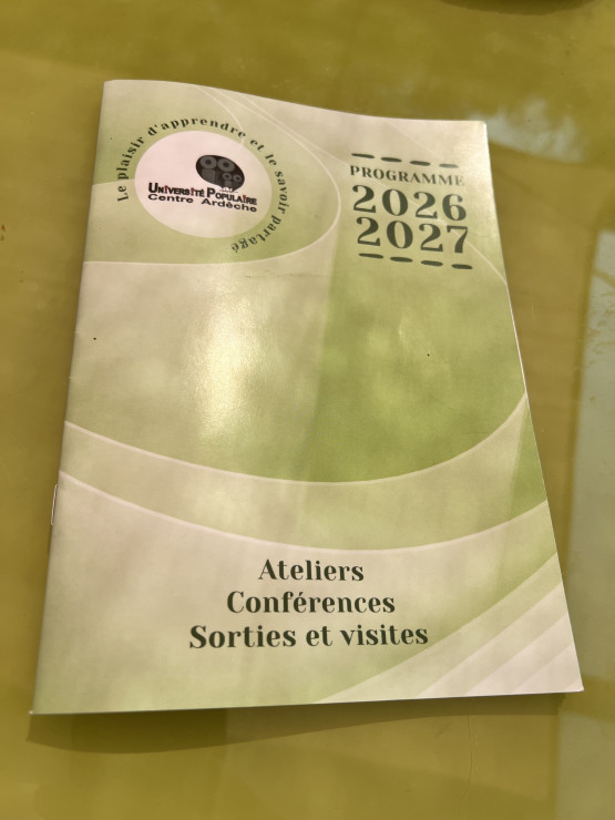 Le nouveau programme arrive !