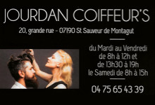 Jourdan Coiffeur's - 20 Grande Rue, 07190 Saint-Sauveur-de-Montagut - Téléphone : 04 75 65 43 39