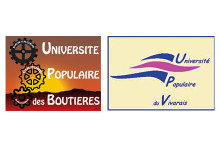 Université Populaire des Boutières au Cheylard / Université Populaire du Vivarais à Lamastre